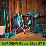 Der GARDENA PowerMax 37 E lässt sich einfach tragen und verstauen