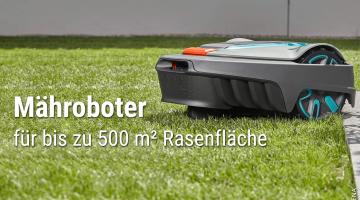 Rasenroboter bis 500 m² Rasenfläche